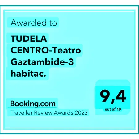 Appartement Tudela Centro-Teatro Gaztambide-3 Habitac. Extérieur photo