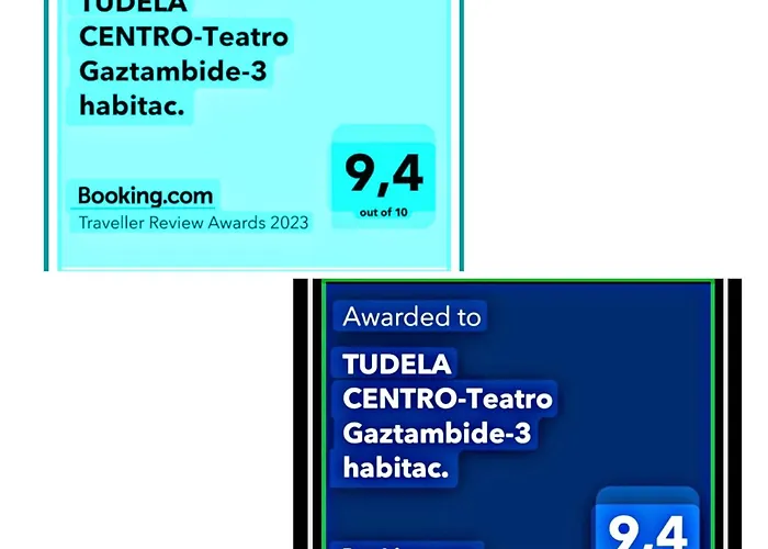 Tudela Centro-Teatro Gaztambide-3 Habitac.