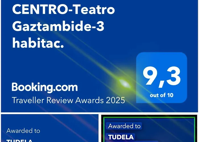 Tudela Centro-Teatro Gaztambide-3 Habitac.